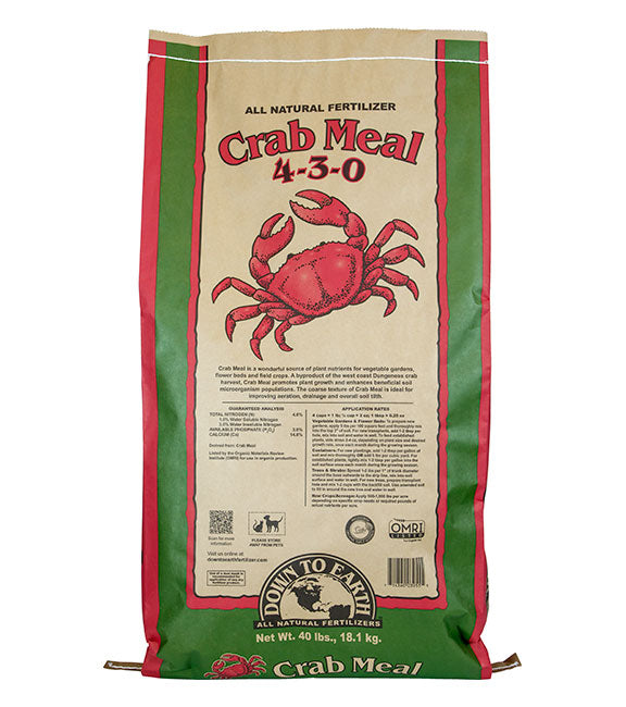 Down To Earth Crab Meal