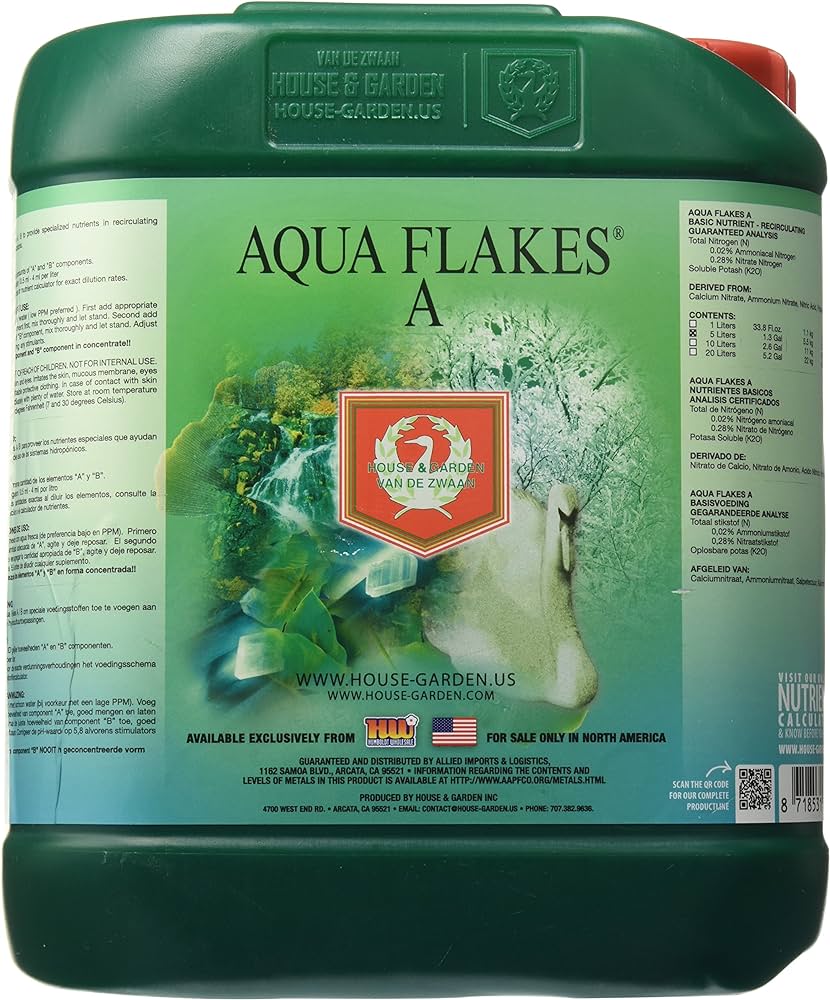 House and Garden Aqua Flakes A