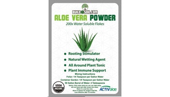 Aloe Vera 200x Powder Flakes Certified Organic