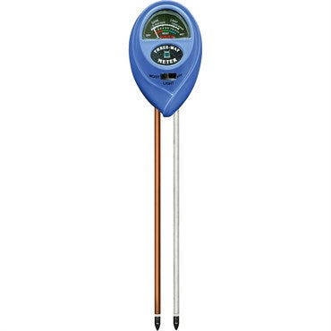 Gardener Select® Moisture, pH & Light Meter - 3 in 1