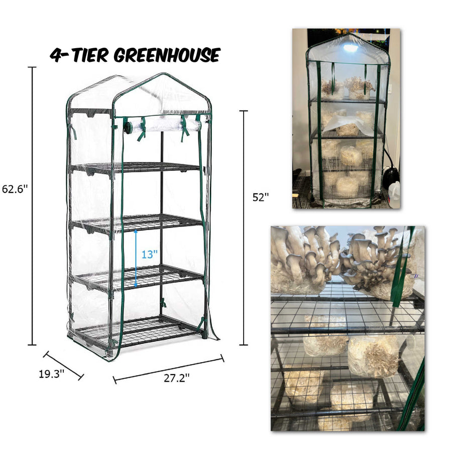 Indoor Mushroom Greenhouse Shelf Martha Fruiting tent