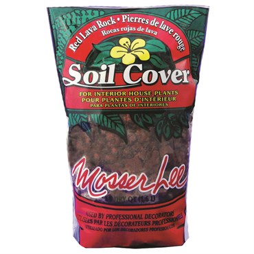 Mosser Lee Soil Cover Lava Rock - 1.5qt - Red