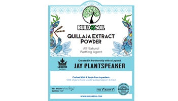 BuildASoil Jay Plantspeaker’s Quillaja Saponaria Extract Powder 2oz