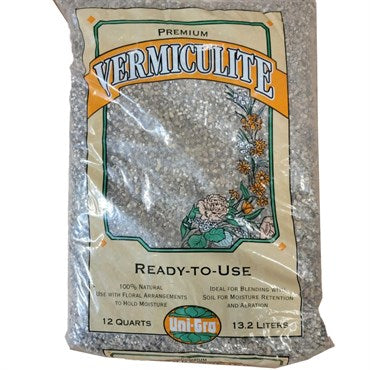 Uni-Gro Vermiculite Soil Additive - 12qt - Bag - Ready-to-Use