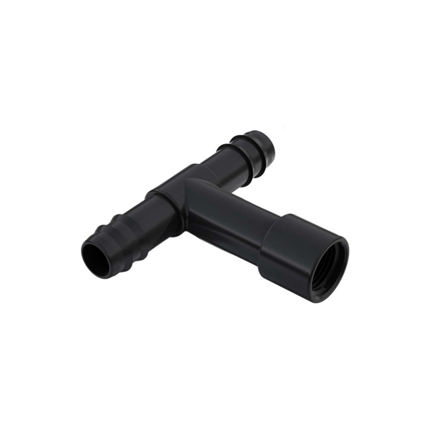 1/2" FPT - 3/4" Barb Dropdown Tee