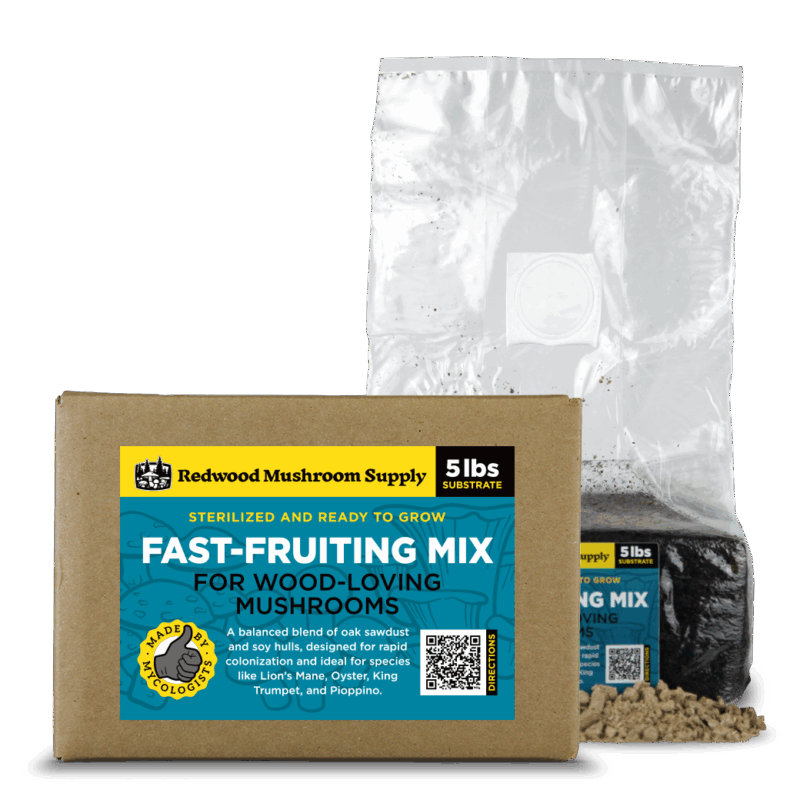 Redwood Mushroom Supply – Fast Fruiting Mix