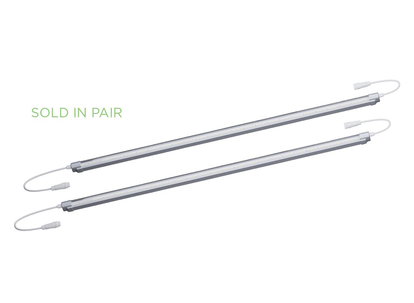 Grow Pros 4' Clone Lights 2 pack 18w/30w