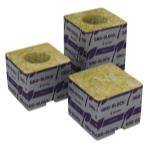 Grodan Delta 4 Block 3 in x 3 in x 2.5 in w/ Hole (48/Cs)