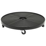 Plant Dolly Black 24 in Round (4/Cs)