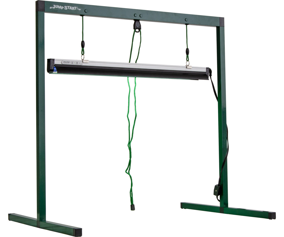 Jump Start Light Timer System, 2 ft. Stand,Fixture,Tube