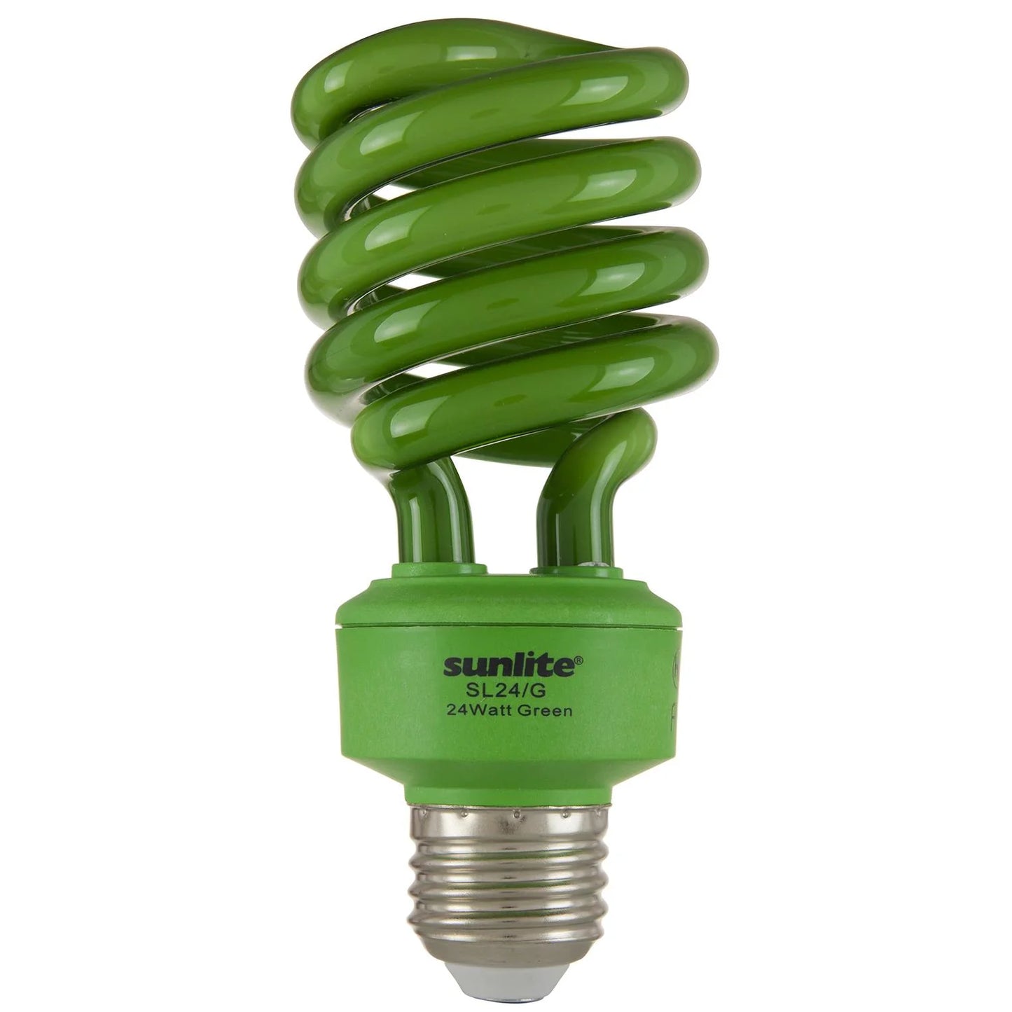 Compact Fluorescent 13W Green Half Spiral