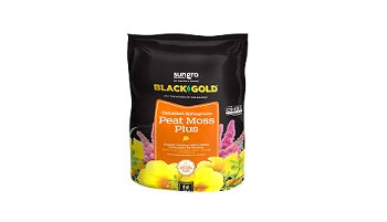 black and gold all purpose potting mix Black Gold Peat Moss Plus, 8 Qts