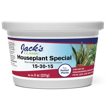 Jack's Classic Houseplant Special 15-30-15 Fertilizer - 8oz
