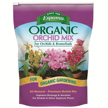 Espoma Organic Orchid Soil Mix 4qt Bag and Orchid! Liquid Plant Food Concentrate 8oz Bottle - Thumbnail 3