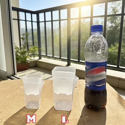 Mini Transparent Self-Watering Planter Pots
