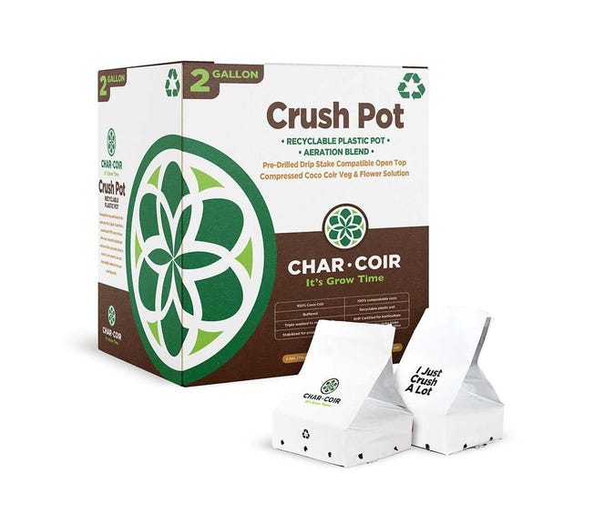 Char Coir Crush Pot