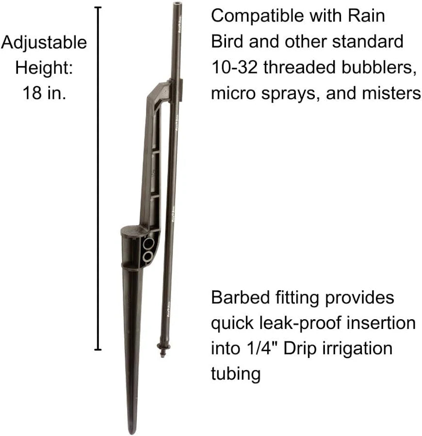 Adjustable Staked Riser