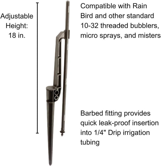 Adjustable Staked Riser