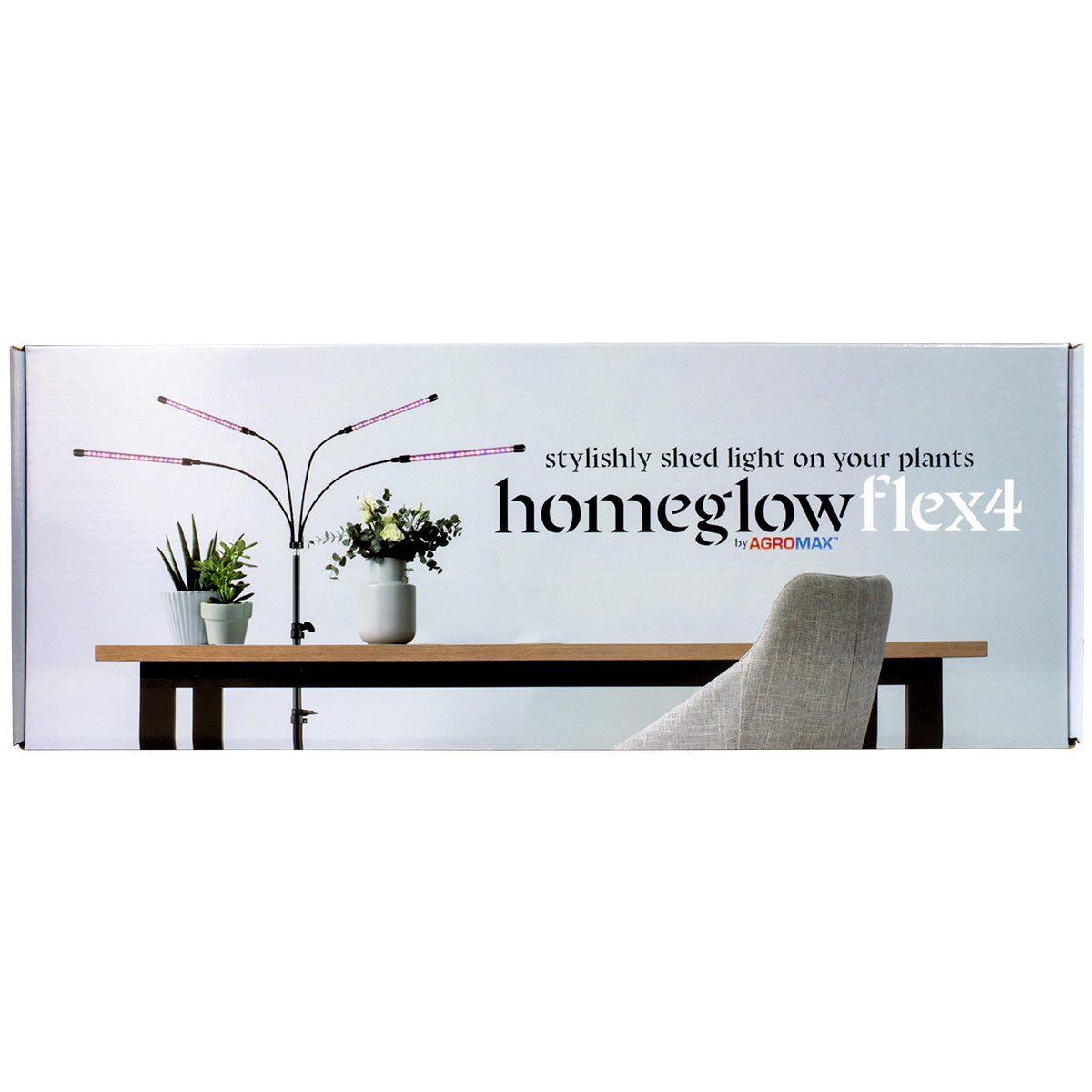 AgroMax Homeglow Flex 4 LED Grow Light