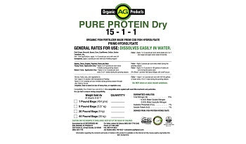 Pure Protein Dry - Organic Fish Aminos