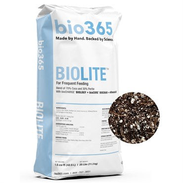 Bio365 BIOLITE High Porosity Blend - 1.5cu ft - Bag - Coarse Coir, Fine Coir & Coarse Perlite
