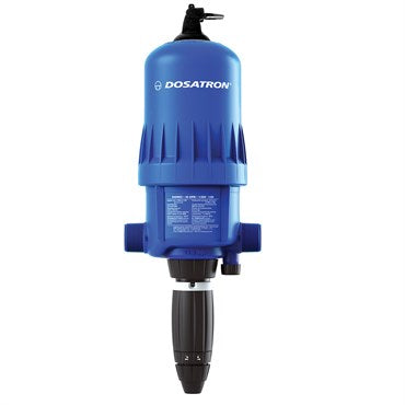 Dosatron Hi-Flo Injector - 1-1/2in - 40 GPM - 0.03% to 0.20% - 7.5 to 75mL - 1:500 to 1:50 - Viton Seals
