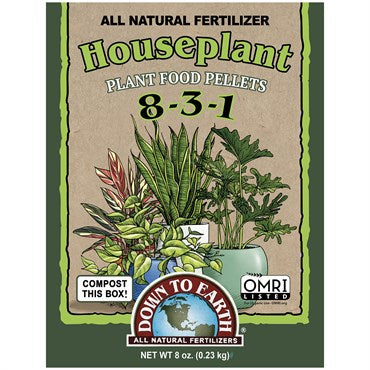 Down to Earth Mini 0.5lb Houseplant 8-3-1 - 0.5lb