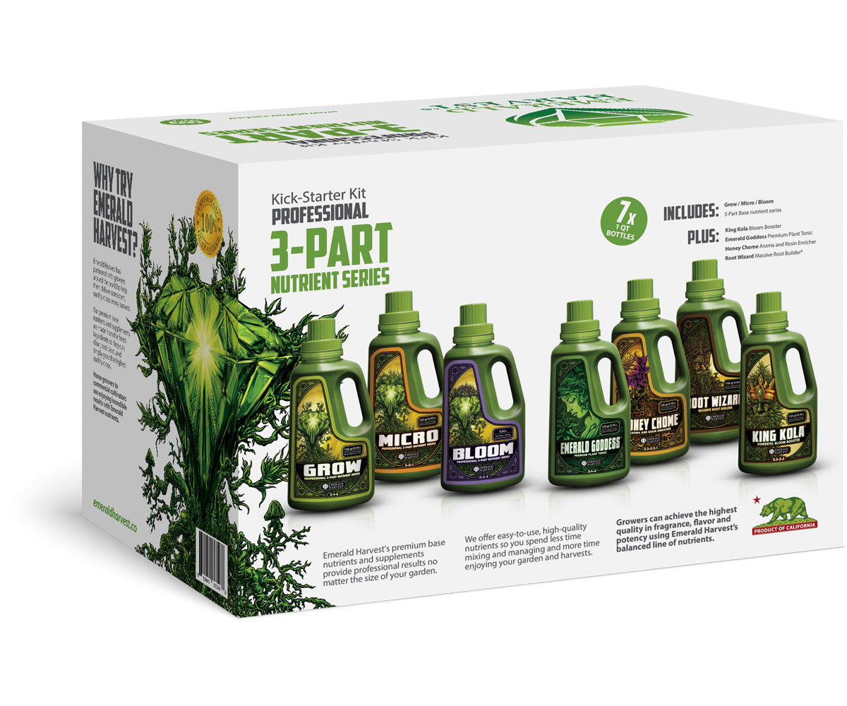 Emerald Harvest Kick-Starter Kit - 3 Part Base