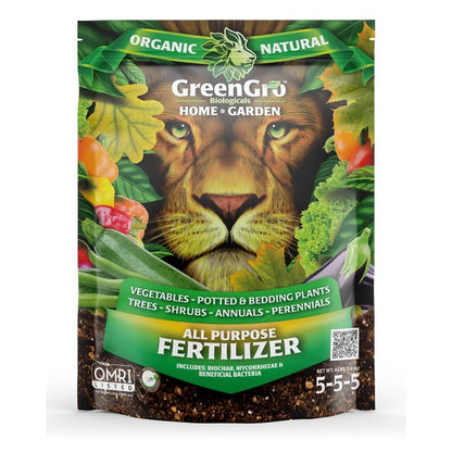 GreenGr Biologicals Home & Garden All-Purpose Fertilizer