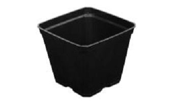 Gro Pro Black Plastic Pot 3.5 in x 3.5 in x 4 in (800/Cs)