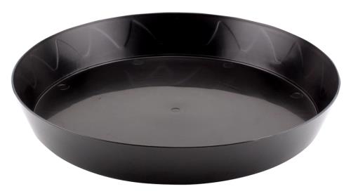 Heavy Duty Black Saucers