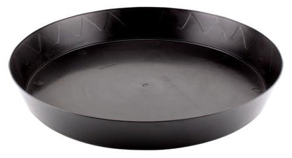 Heavy Duty Black Saucers