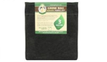 Gro Pro Square Fabric Pot 3 Gallon (50/Cs)