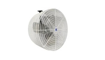 Schaefer Versa-Kool Circulation Fan 20 in w/ Tapered Guards, Cord & Mount - 5470 CFM