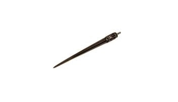 Hydro Flow Dripper Stake w/ Basket - Black