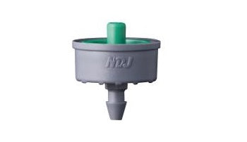 Hydro Flow Click-Tif Pressure Compensated Dripper w/ Check Valve 2.0 GPH Green (1=100/Bag)