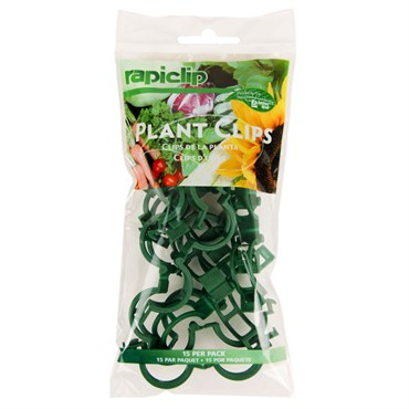 Luster Leaf Rapiclip Plant Clips - 15pk - 1in x 1.5in