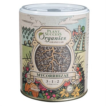 Plant Success Organics Granular Mycorrhizae 3-1-2 - 4oz - Granules - OMRI Listed