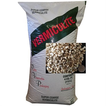PVP Industries Super Coarse Horticultural Vermiculite - 4cu ft - Super Coarse