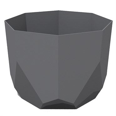 Bloem Tuxton Planter - 6in - Charcoal