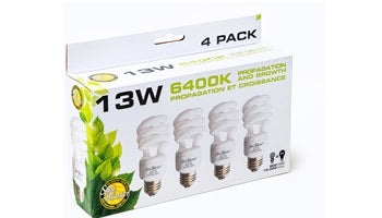 SunBlaster 13 Watt CFL 6400K (4-pack)
