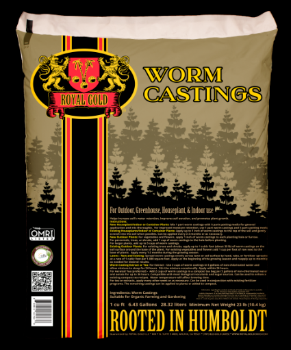 Worm Castings Royal Gold