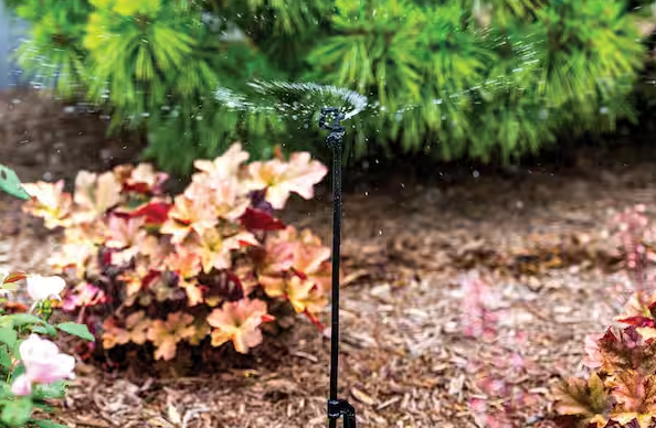 Rotary Sprinkler, Staked 360°, 0-14'