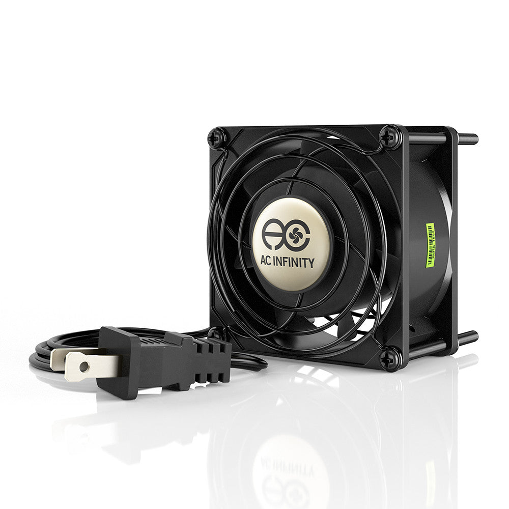 AXIAL 8038, 120V AC Muffin Low Speed Cooling Fan, 80mm x 80mm x 38mm