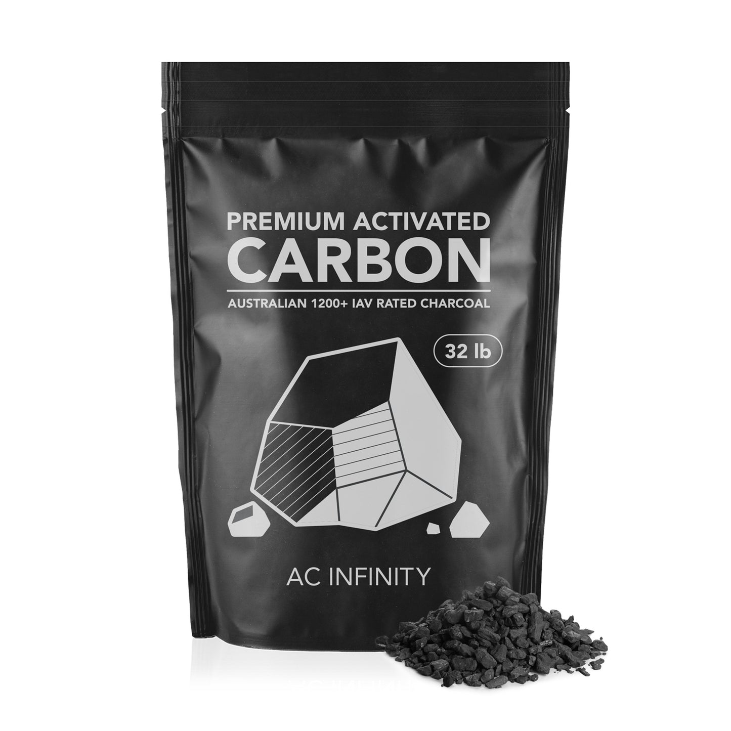 Activated Carbon Refill, 1200+ IAV Australian Charcoal