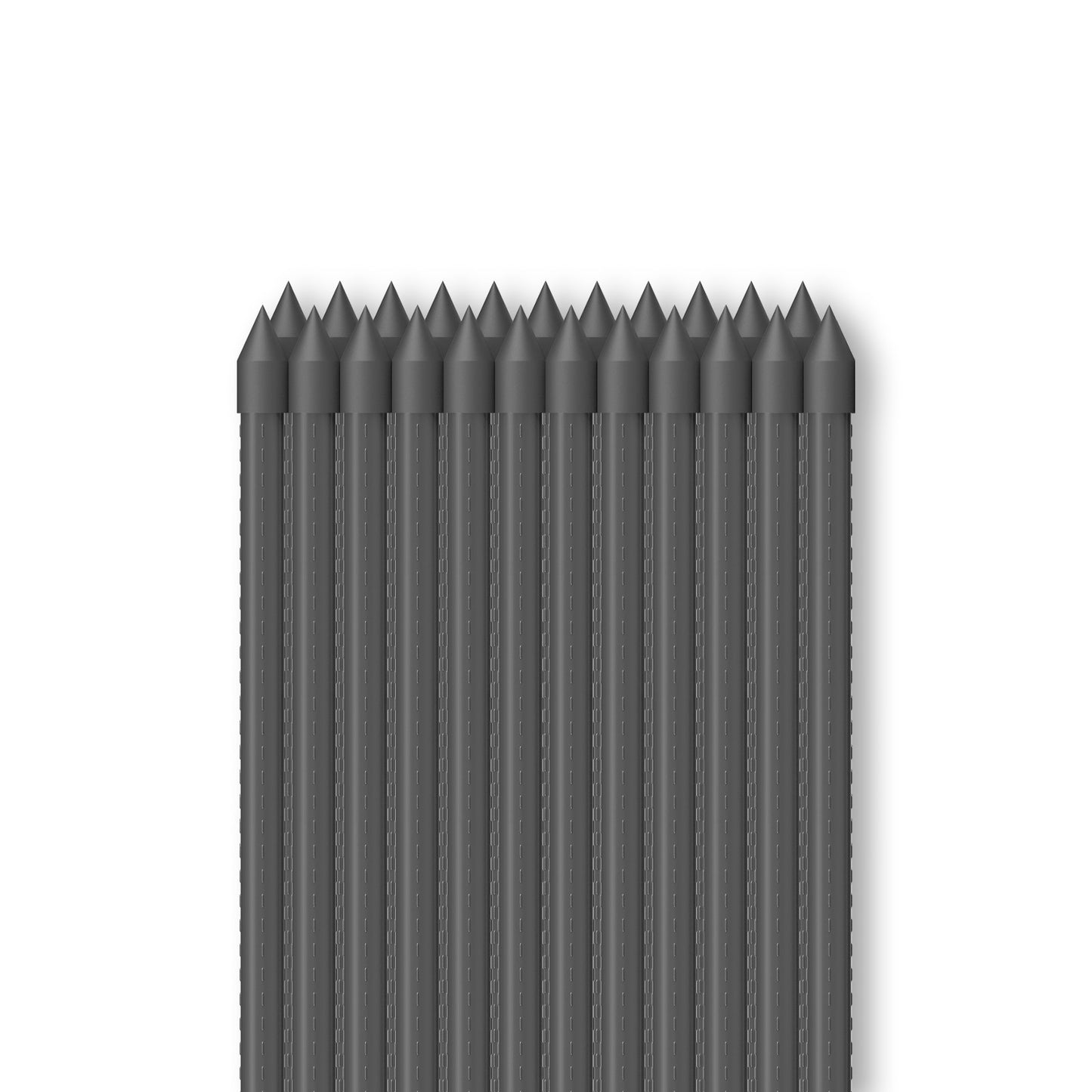 Garden Plant Stakes 3', Steel with UV Resistant Coating