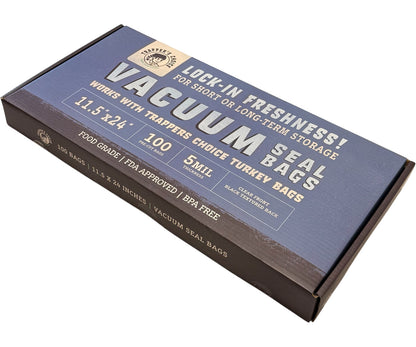 Trapper's Choice Black/Clear Vacuum Seal Bags