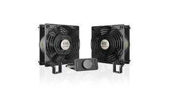 Axial S1238D, Muffin 120V AC Cooling Fan, Dual 120mm x 120mm x 38mm