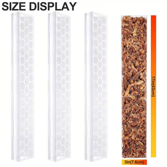 Stackable Plastic Moss Poles For Indoor Climbing Plants