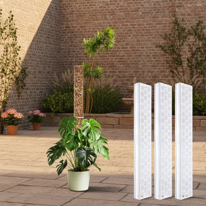 Stackable Plastic Moss Poles For Indoor Climbing Plants